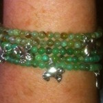 Chrysoprase Frog Bracelet